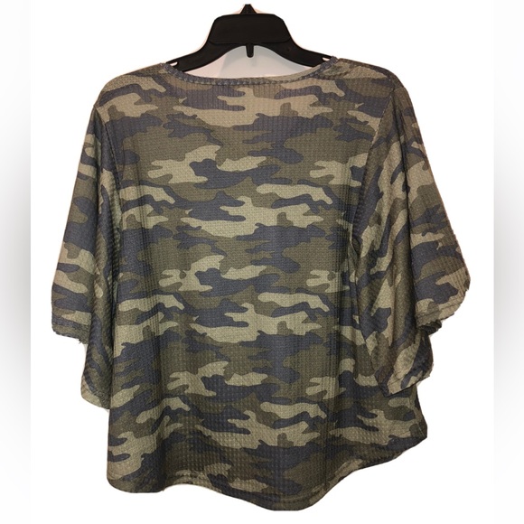 NWT Cato Fashions Camo Shirt - Picture 2 of 4